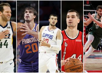 Hrvati u NBA sezoni 2019./2020. (Foto: AFP/GOL.hr)