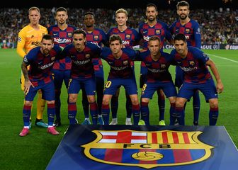 Momčad Barcelone (Foto: AFP)