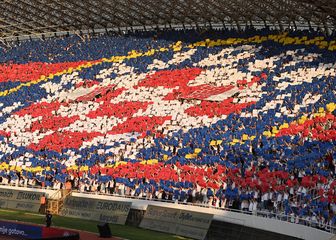 Hajduk - Dinamo, koreografija na Poljudu