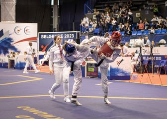 Klara Uglešić na Europskom kadetskom prvenstvu u taekwondou