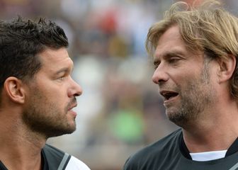Michael Ballack i Jurgen Klopp
