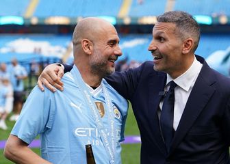 Pep Guardiola i Khaldoon Al Mubarak