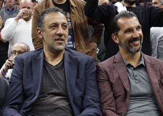 Vlade Divac i Predrag Stojaković