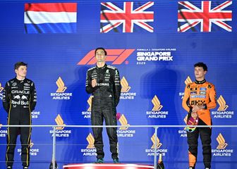 George Russell slavi pobjedu