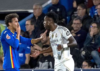 Vinicius na utakmici protiv Getafea