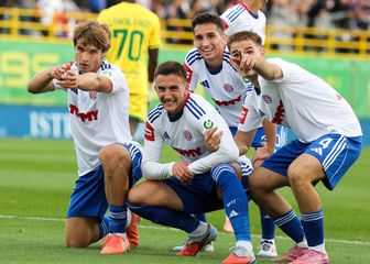 Igrači Hajduka slave pogodak