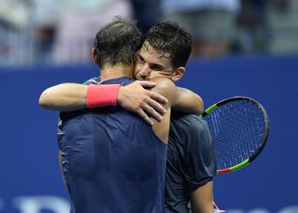 Rafael Nadal i Dominic Thiem (Foto: AFP)