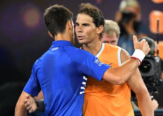 Novak Đoković i Rafael Nadal (Foto: AFP)