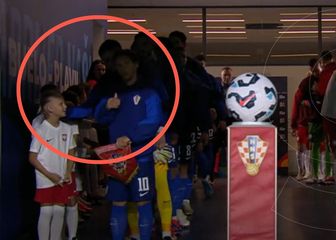 Luka Modrić i sin Domagoja Vide