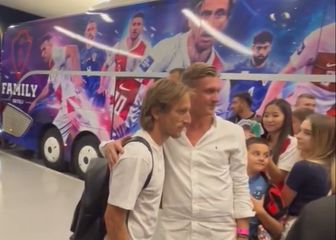 Luka Modrić s navijačima