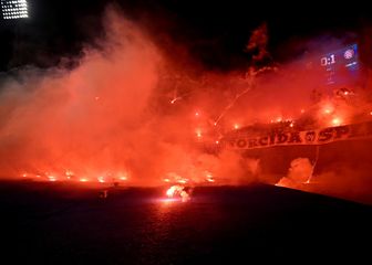 Bakljada Torcide na Maksimiru