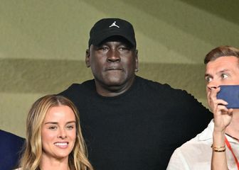 Michael Jordan na utakmici Monaca i Barcelone u Ligi prvaka