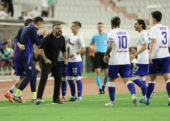 Gennaro Gattuso i igrači Hajduka