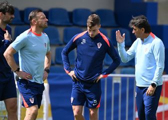 Zlatko Dalić i Luka Sučić