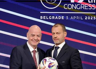 Gianni Infantino i Aleksander Čeferin