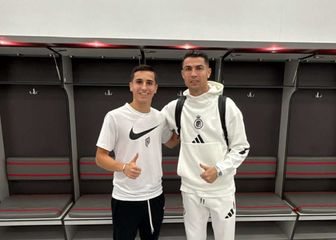 Iker Almena i Cristiano Ronaldo