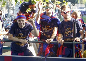 Iniesta, Busquets i Rakitić