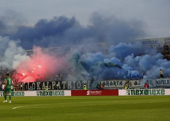 Navijači na Gradskom vrtu