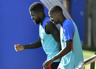 Samuel Umtiti i Ousmane Dembele