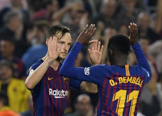 Ivan Rakitić i Ousmane Dembele