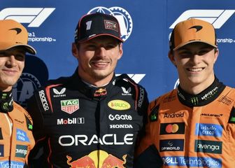Norris, Verstappen, Piastri