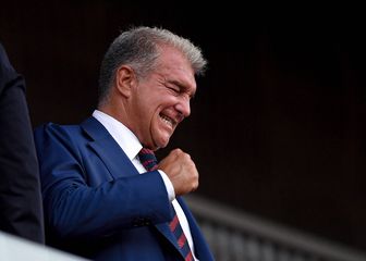 Raphinha, Joan Laporta i Lamine Yamal