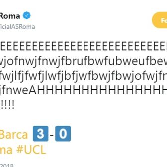 Ludi \'tvit\' Rome (Screenshot Twitter)