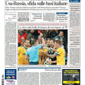 Naslovnice talijanskih medija nakon Real - Juve