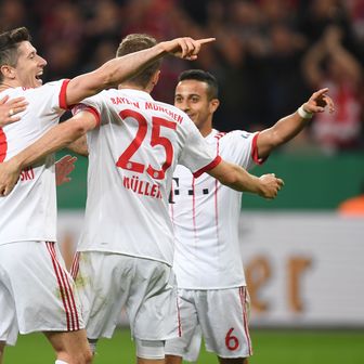 Slavlje igrača Bayerna (Foto: AFP)