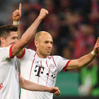 Slavlje igrača Bayerna (Foto: AFP)