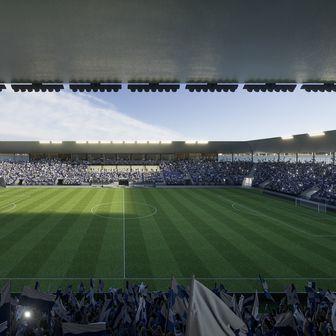 Novi izgled stadiona na Pampasu (Foto: NK Osijek)