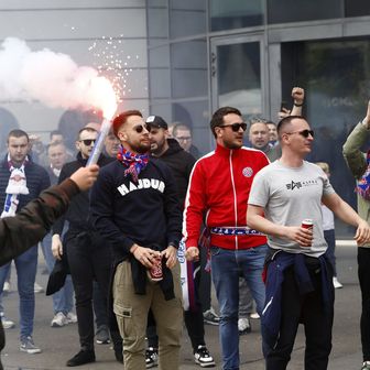 Navijači Hajduka u Ženevi
