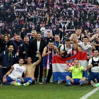 Slavlje igrača Hajduka