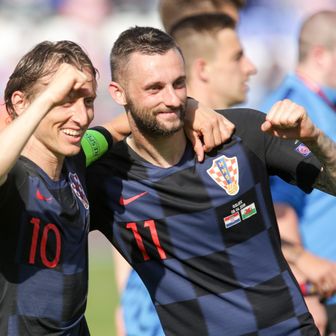 Luka Modrić i Marcelo Brozović