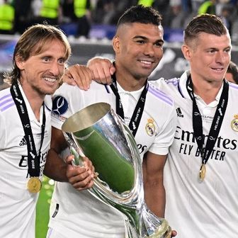 Modrić, Casemiro i Kroos