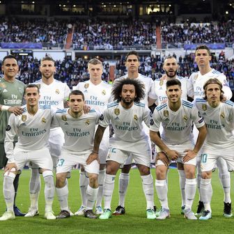 Momčad Real Madrida (Foto: AFP)