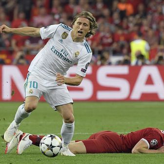 Luka Modrić u finalu Lige prvaka (Foto: AFP)