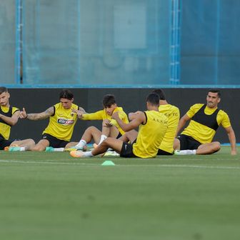 Trening AEK-a na Maksimiru