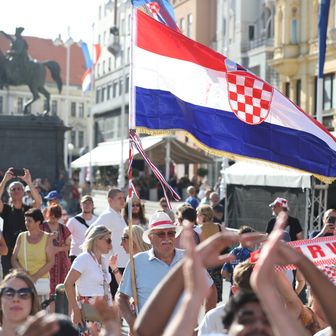 Doček olimpijaca u Zagrebu