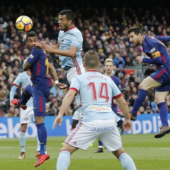 Detalj s utakmice Barcelona - Celta (Foto: AFP)