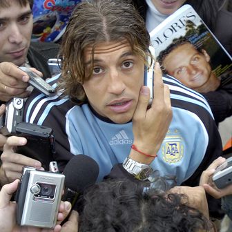 Hernan Crespo (Foto: AFP)