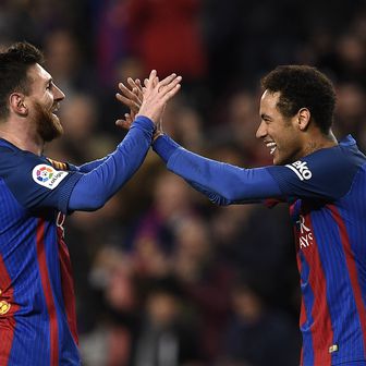 Neymar i Leo Messi (Foto: AFP)