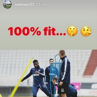 Sporna Saidova objava na Instagramu (Screenshot: Facebook)