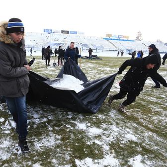 Akcija čišćenja snijega u Osijeku (Photo: Davor Javorovic/PIXSELL)