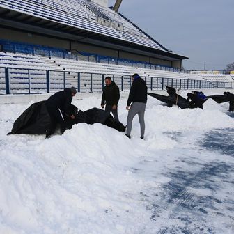 Akcija čišćenja snijega u Osijeku (Photo: Davor Javorovic/PIXSELL)