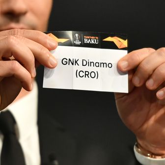 Dinamo u ždrijebu Europske lige (Foto: AFP)