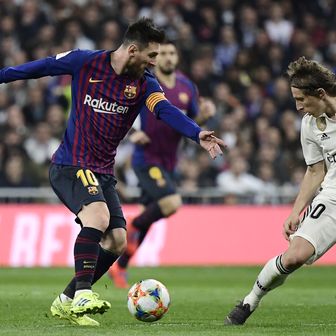 Lionel Messi i Luka Modrić (Foto: AFP)