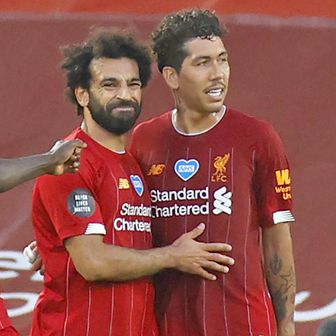 Sadio Mane, Mohamed Salah i Roberto Firmino