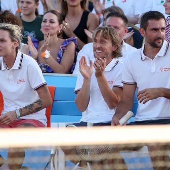 Doris Bačić, Luka Modrić i Marin Čilić