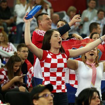 Navijači na utakmici Hrvatska - Norveška (Photo: Igor Kralj/PIXSELL)